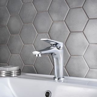 Смеситель для раковины РМС SL122-001F хром